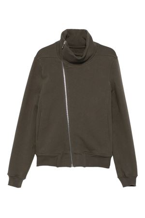 Dark brown cotton jacket RICK OWENS | RU02E1272JTC25